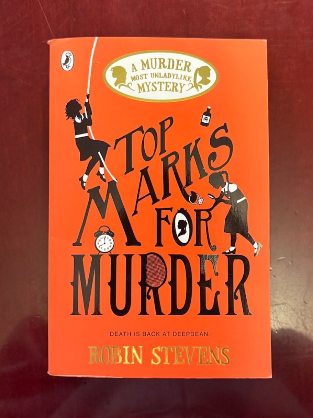 Top Marks for Murder Book by Robin Stevens